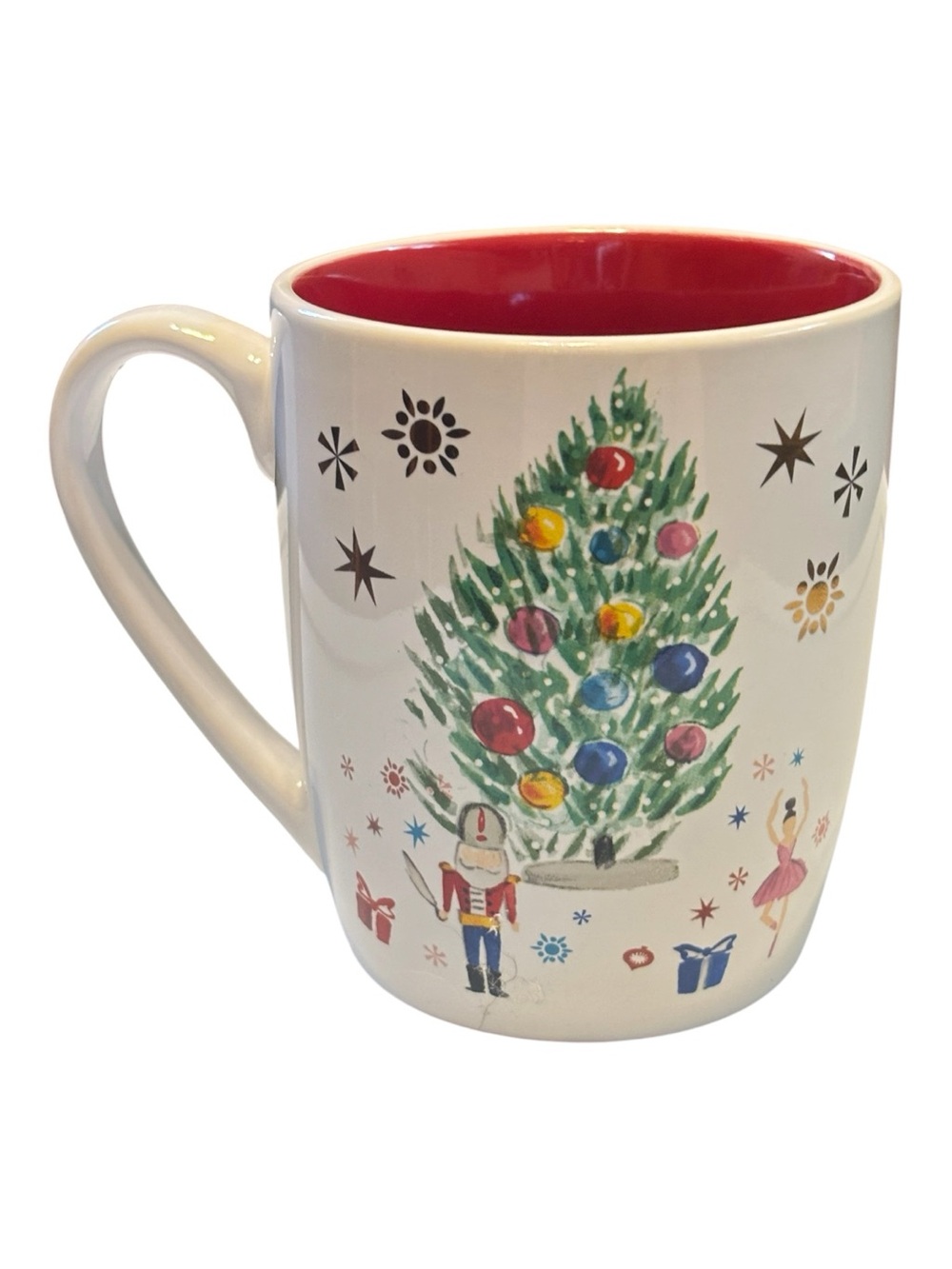 Peppermint & Pine Festive Christmas Tree Ceramic Mug -great condition